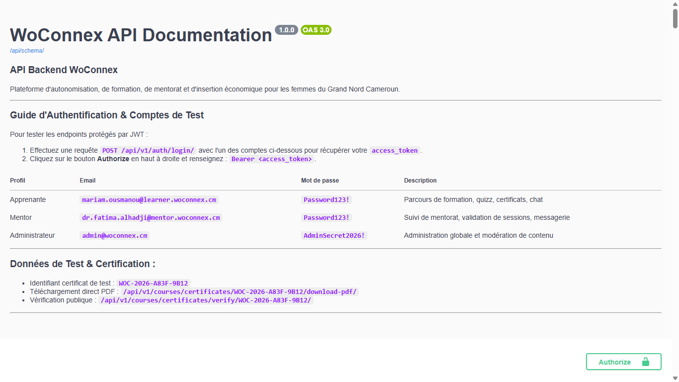 WoConnex Backend